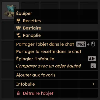 Le Drop rare dofus