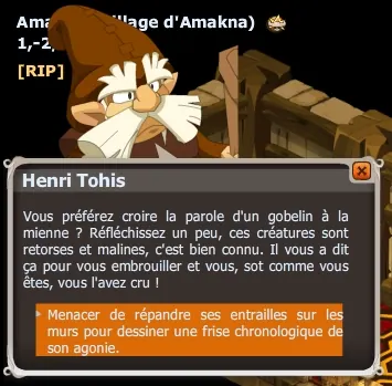 quête L'habit ne fait pas le moine