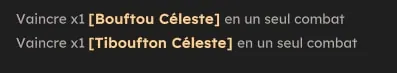 quête Vaincre les monstres