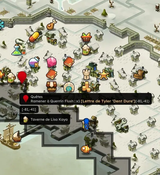 quête Cinquième postage dofus