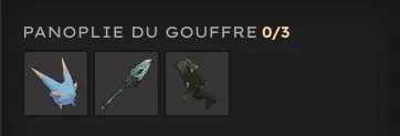 Gouffre du Gigalodon récompenses