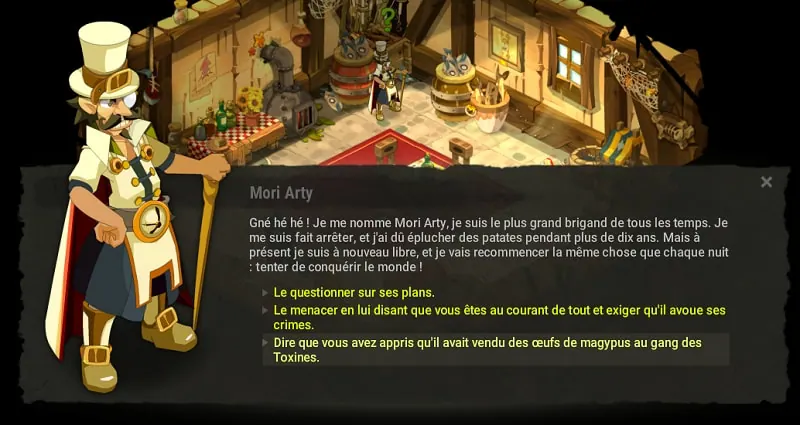 quête Sombres desseins