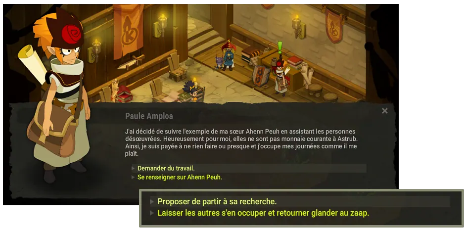 quête Le rebelle de la forêt dofus