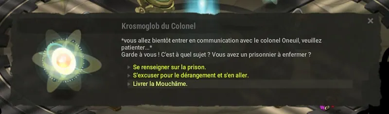 Avis de recherche la Mouchâme dofus