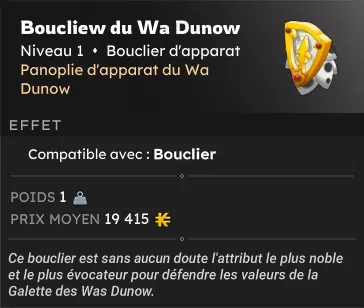 Galette des Was dofus