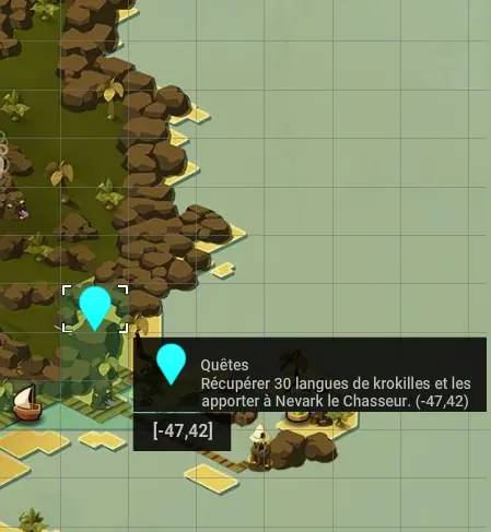 quête Chasse aux Krokilles pour expert dofus