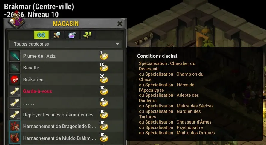 familiers légendaires bonus et fonctionnement