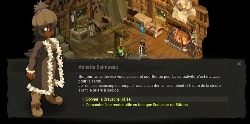 quête Mener à la baguette dofus