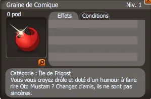 graine de comique dofus
