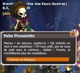 quête os sitôt dit aussitôt fait