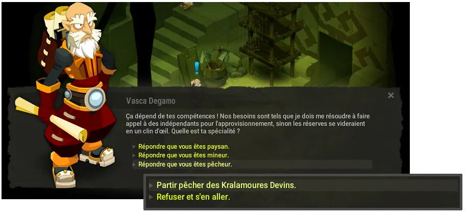 Pêcher c'est votre métier