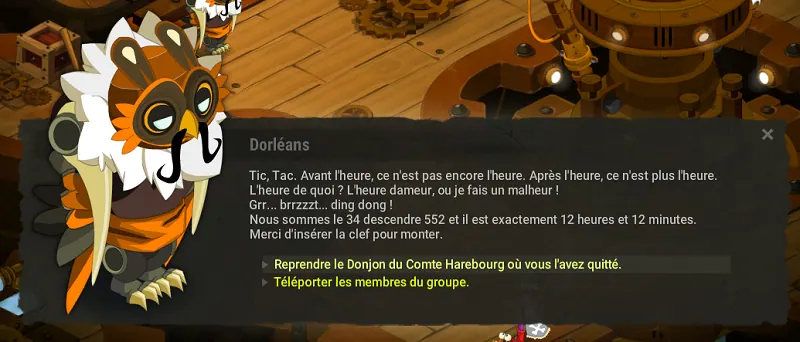 quête Ruée sur le Comte Harebourg