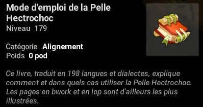 quête Pense-bête dofus