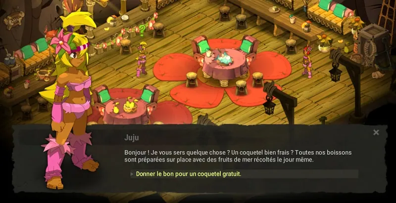 quête Coquetel gratuit dofus