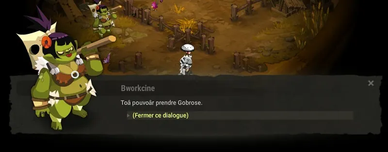 Gobmichet vibre pour Gobrose