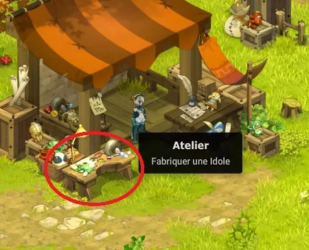 quête La bénédiction de Thomahon craft idoles