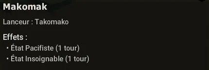 Avis de recherche Takomako dofus