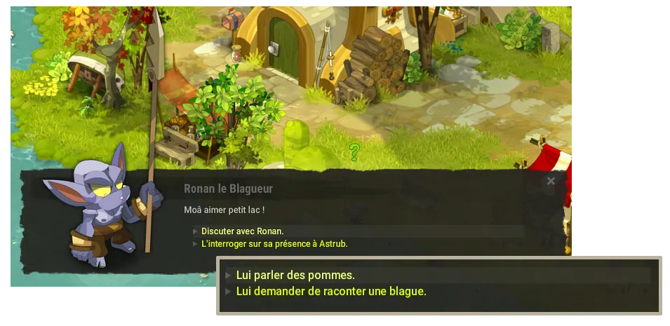 quête La vie en mauve dofus