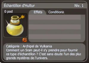 échantillon d'hultur