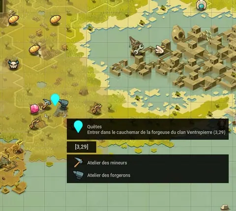 quête Cauchemars prémonitoires