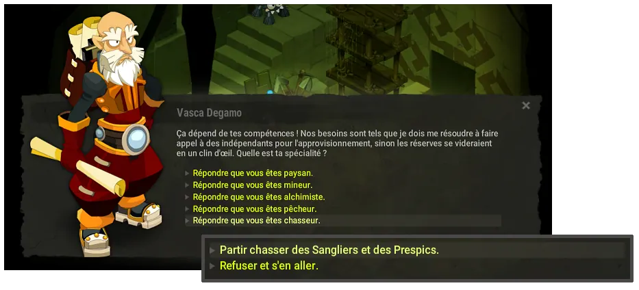 Chasser c'est votre métier