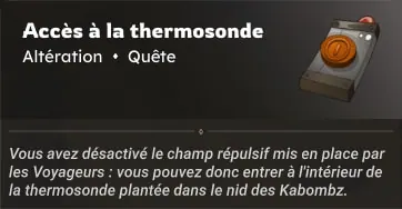 quête Un divin nectar