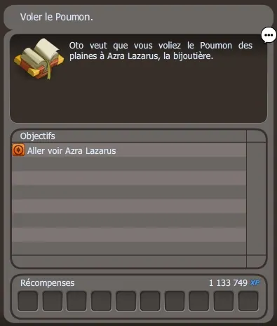 quete Par la force ou par la finesse dofus