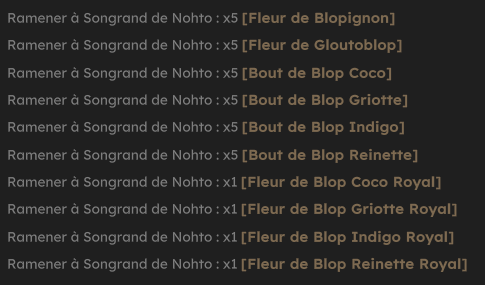 quête Le pouvoir des fleurs