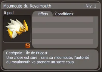 moumoute du royalmouth