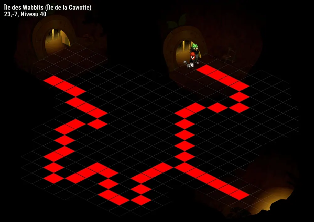 Chemin obtention sort Cawotte