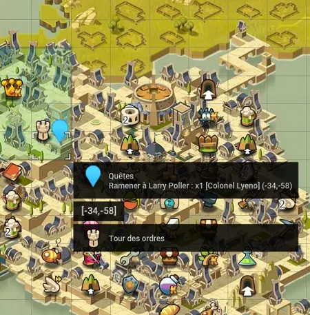 quête Lyeno Abraknyde malgré lui dofus