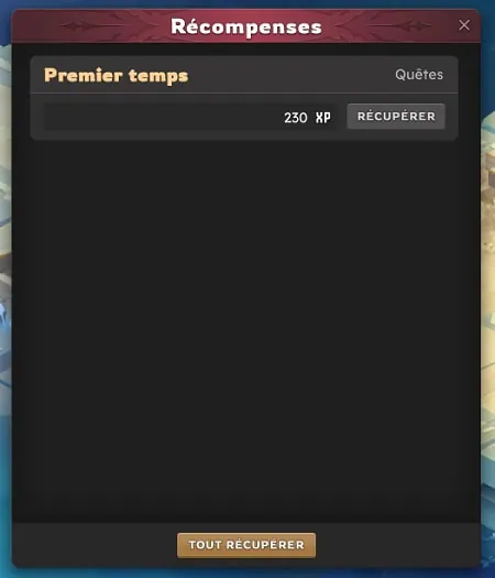 quête Bien débuter dofus