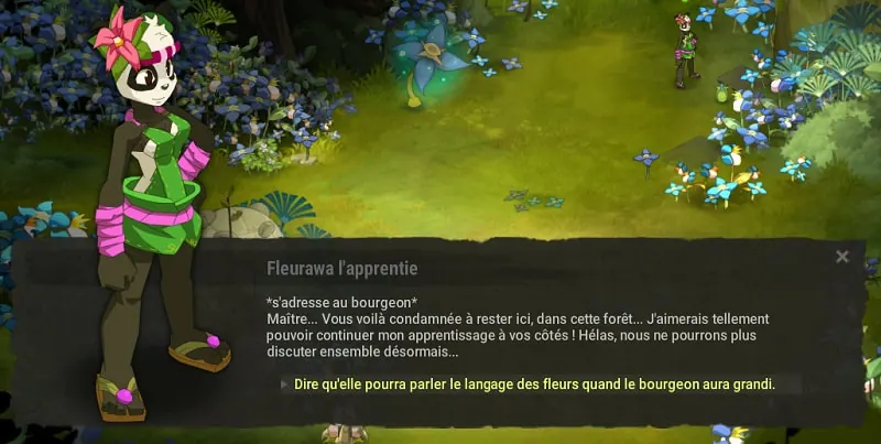 quête Dites-le avec des fleurs