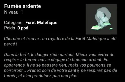 Les mystères de la forêt maléfique dofus