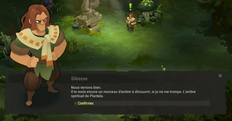 quête Rester planté là
