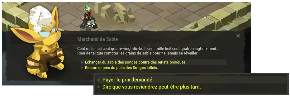 quête S'armer contre le destin