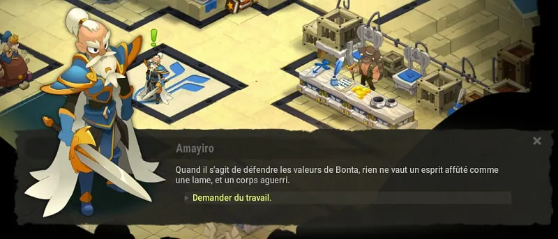 La serveuse Dame Cloude