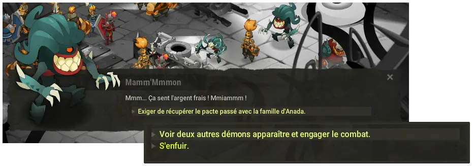 quête Soldats d'infortune dofus