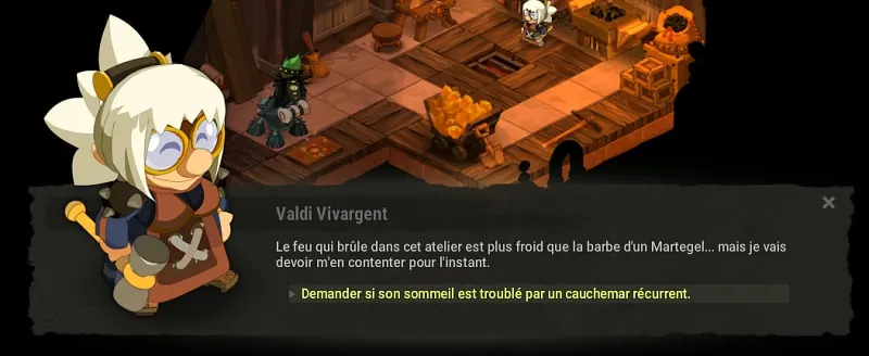 quête Cauchemars prémonitoires