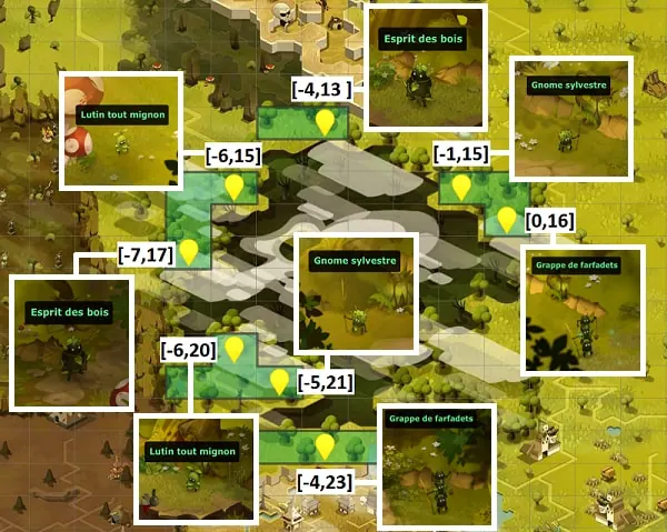 Quêtes de la Forêt Maléfique dofus