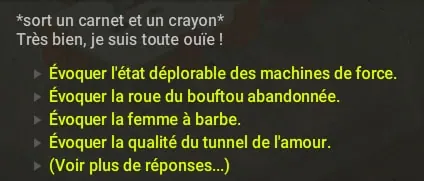 quête Foire en question dofus