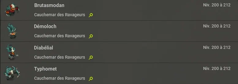 quête Démongraphie galopante dofus