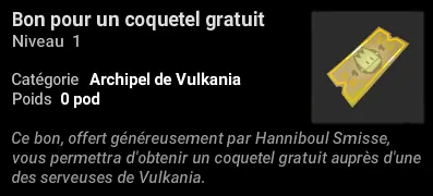 quête Coquetel gratuit dofus