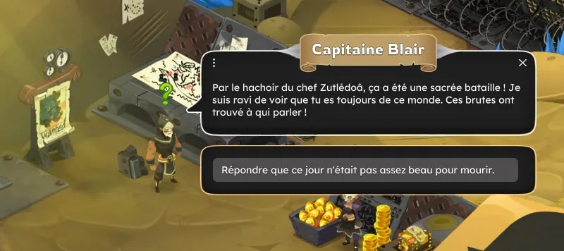 quête Quarante rugissants dofus