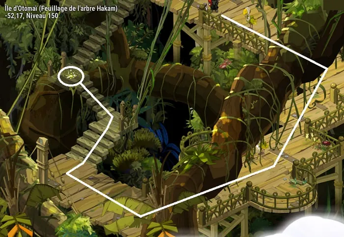 Chemin vers Otomaï dofus