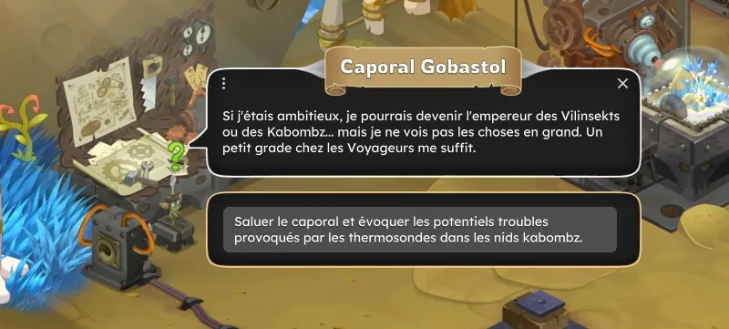 quête Le vol des bourdons