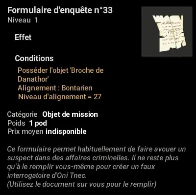 quête Le décès de Rimaraf dofus