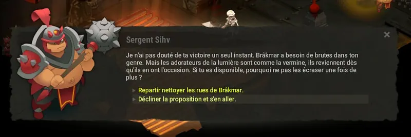 quête Troubles à Brâkmar