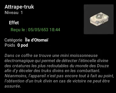 événement Moissonneuse-Batteuse dofus attrape-truk