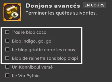 donjon des Blops dofus